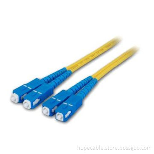 SC Fiber Optic Patch Cords, Used in CATV, Metro, Active Device Termination, Test Equipment